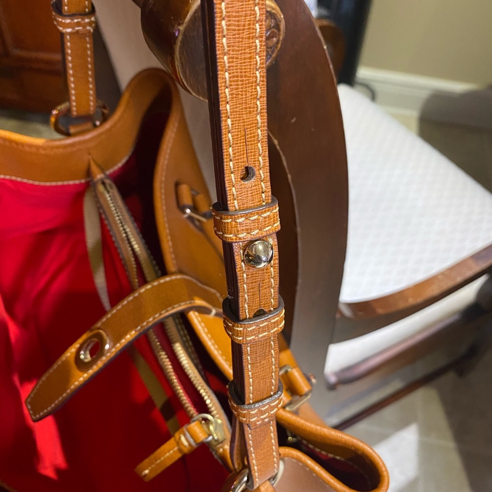 Dooney & Bourke Steffano leather satchel - Picture 10 of 12